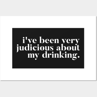 I've been very judicious about my drinking - Kate Maloney Vanderpump Rules Quote Posters and Art